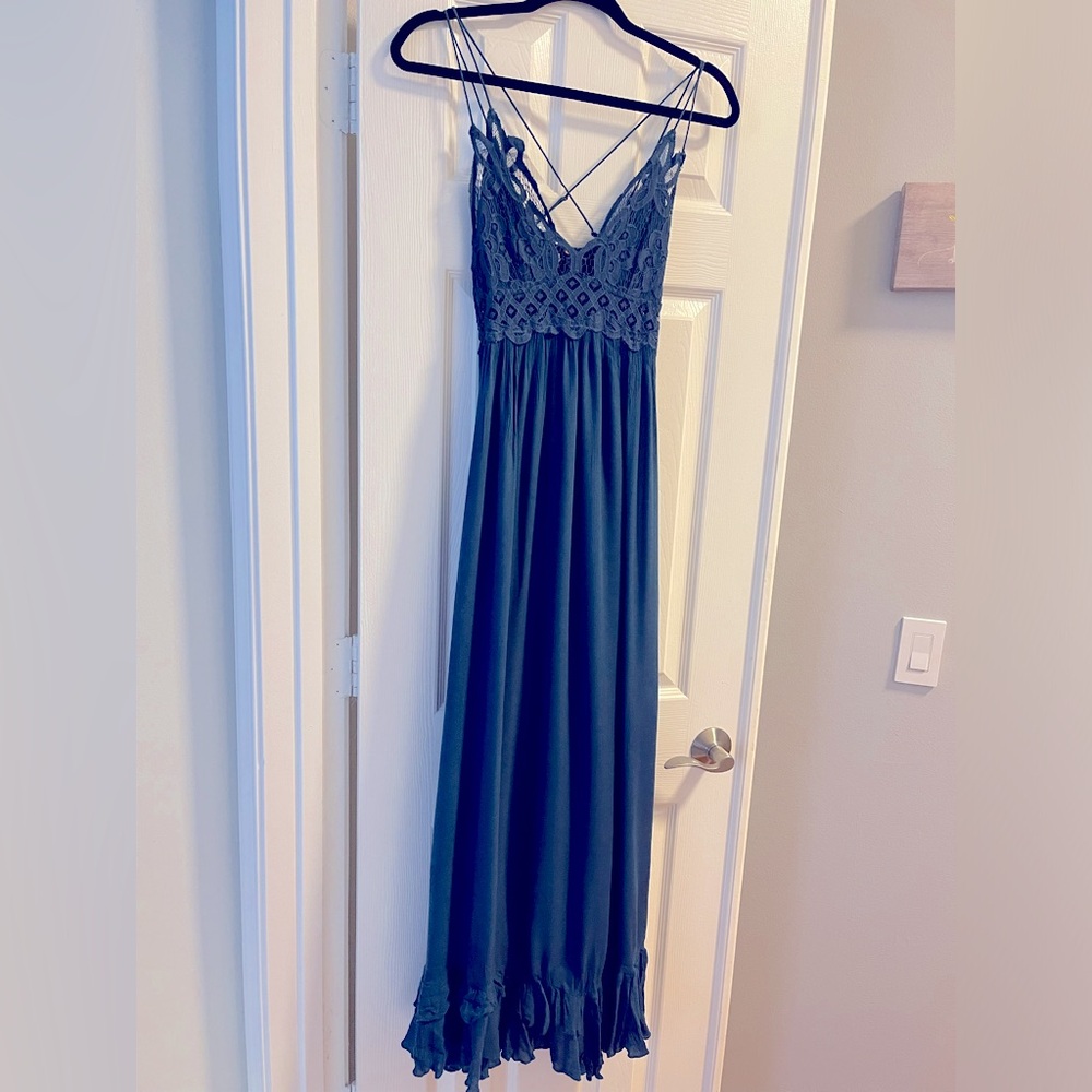FP Adella Maxi Slip Dress in size XSmall Tp - Picture 4 of 9